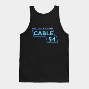 Subliminal Tv Channel Tank Top